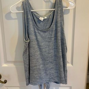 Cute soft new tank top with back tie